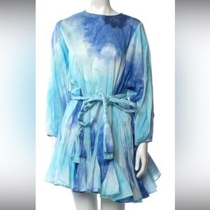 Blue Tie Dye Rhode Mini dress